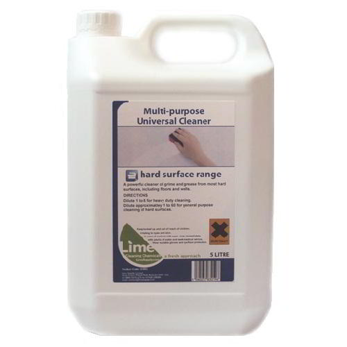Multipurpose cleaner & degreaser 2x5lt Lime Sustainable Supplies