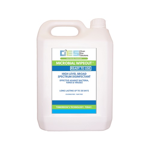 Wipeout 28 day Anti-microbial residual sanitiser & cleaner 2x5lt
