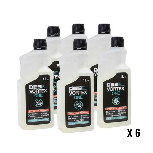 Vortex Disinfectant cleaner & sanitiser dosed concentrate 6x1lt
