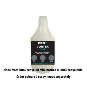 Vortex Re-usable Professional 100% Recycled spray bottle
