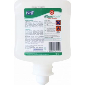 Deb Instant FOAM sanitiser Complete 6 x 1lt DIS1000ML