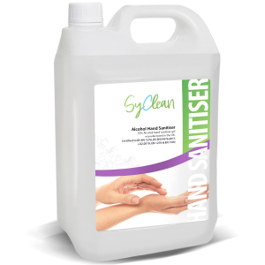 Syclean alcohol-based hand sanitiser Gel-- 2 x 5 Litre