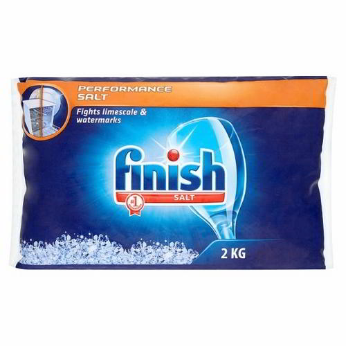 Finish Dishwasher pure salt 4kg pack Lime Sustainable Supplies