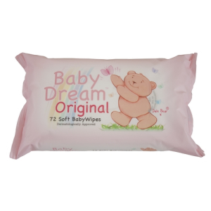 Baby Dream Baby wipes 12 packs of 72 refill wipes