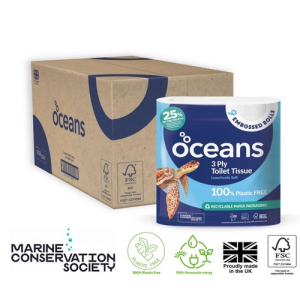 Oceans Sustainable 3 ply Luxury toilet rolls (45)