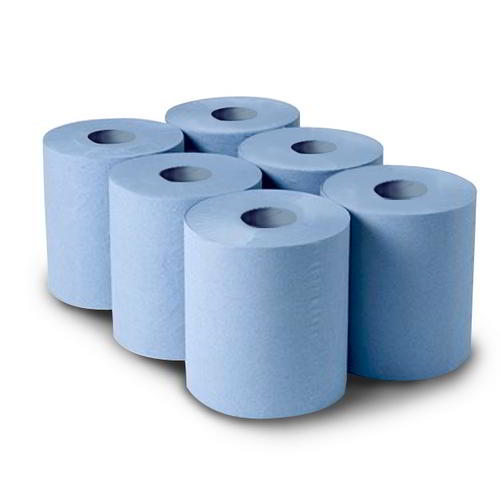 Professional Centrefeed Blue 2 Ply 6 rolls