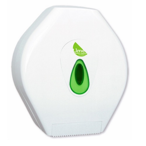 Large Jumbo roll dispenser 12" Lime Supply
