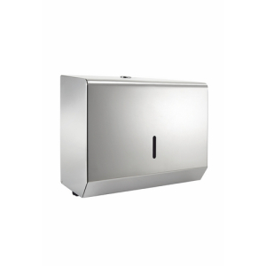 Polished Stainless Steel Small Paper Hand Towel Dispenser