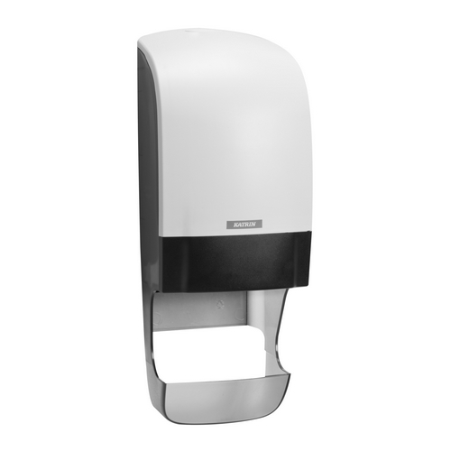 Katrin Twin system Toilet roll dispenser white with core catcher 90144 (NEW)