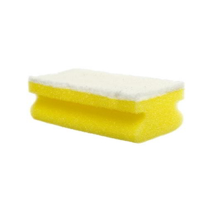Sponge non scratch scourer (white pad) - Pack of 10