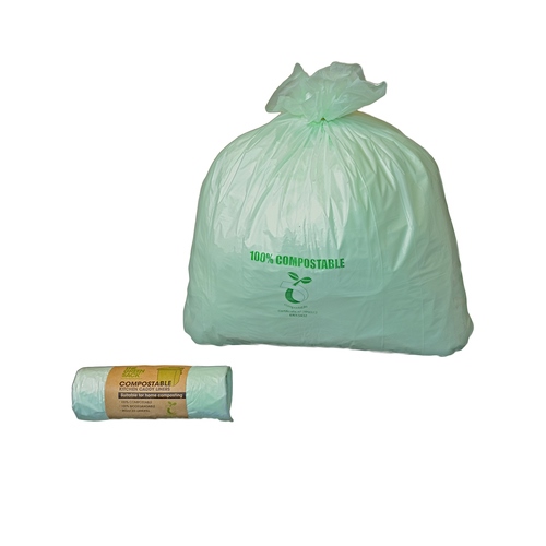 Compostable natural Cornstarch Biosac 10 Litre sack 17