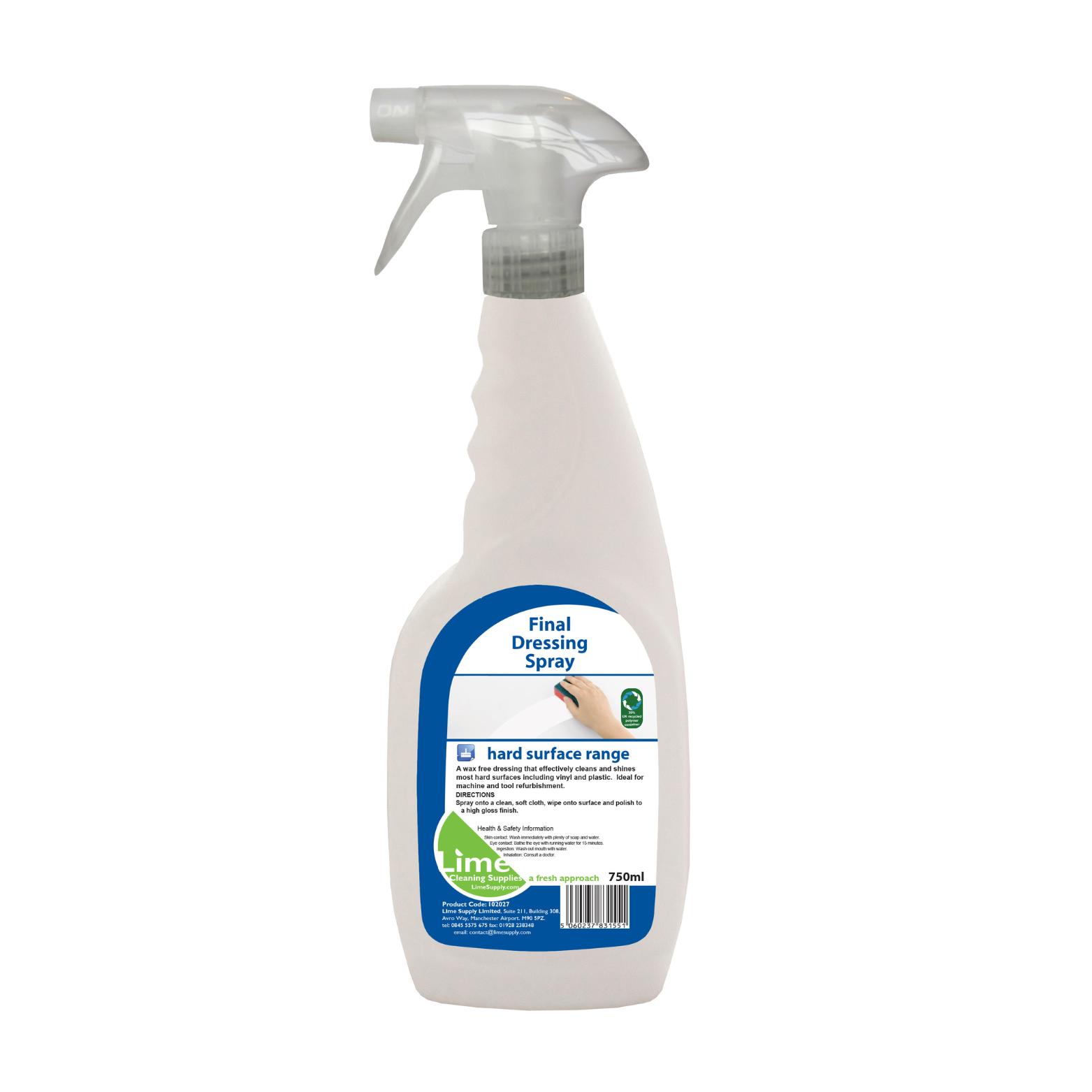 Final Dressing spray (6x750ml) - Lime Sustainable Supplies