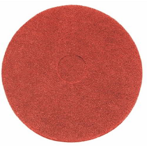 Red buffing floor pad - Pack of 5