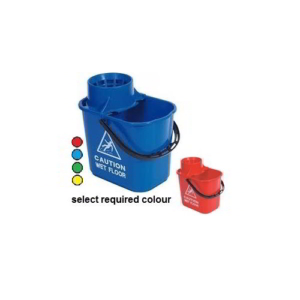 Exel Socket mop bucket with wringer 15Ltr