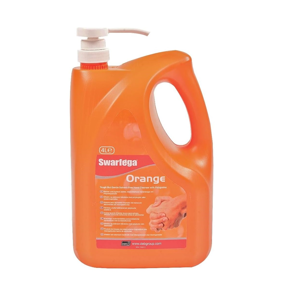 Swarfega Orange Hand Cleaner Pump Pack 4x4ltr (SOR4LMP) - Lime ...